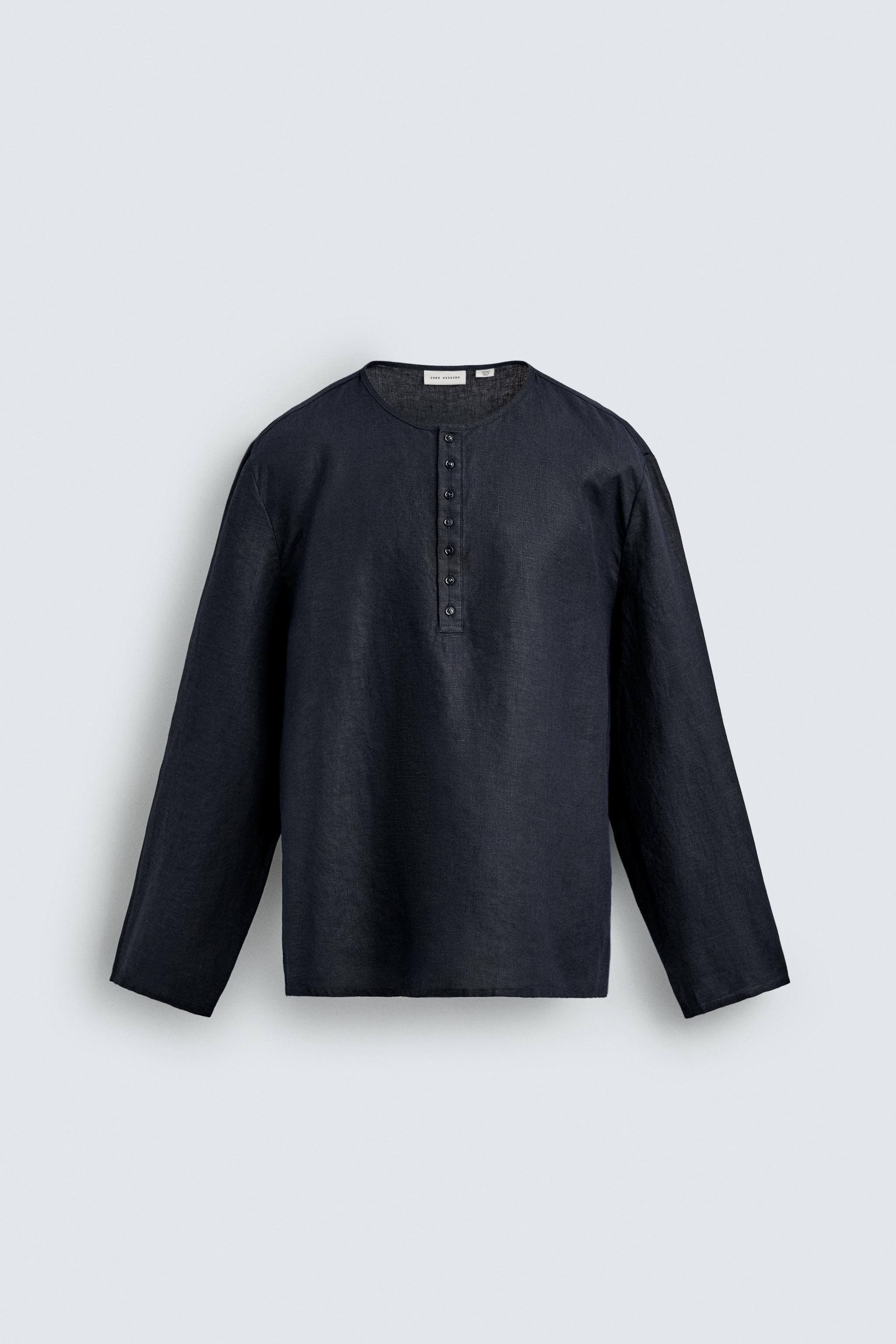 100% HEMP HENLEY SHIRT